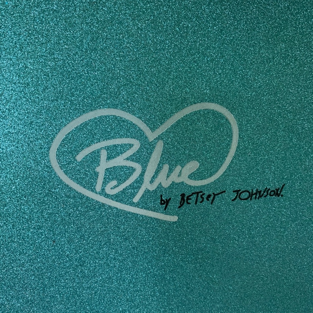 New Size 7 Betsey Johnson “Blue” formal shoes